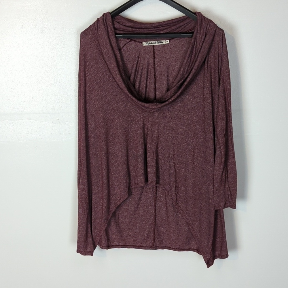 Michael Stars Oversized Cowl Neck Top